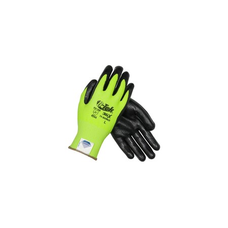 Pip G-TEK 3GX W/HV GRN DYNEEMADIAMOND, BLK. FOAM NITRILE, EN5, PK 72 19-D340LG/S